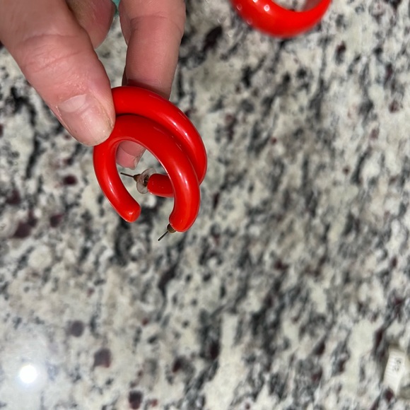 Ink +Alloy Bracelet and earrings set - Picture 5 of 5